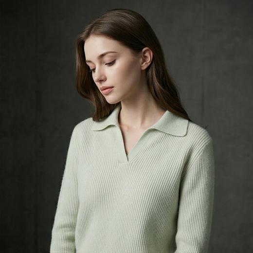 PALUOPO/PL翻领女衫ET23029R-A/约重310g帕罗 商品图9