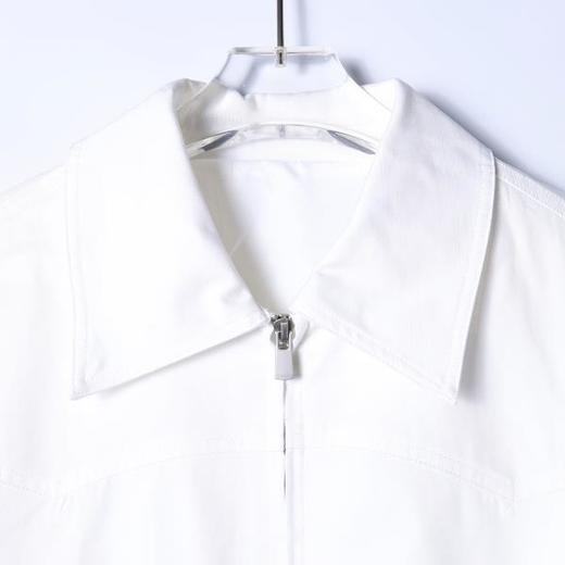 SDSA男装2026新款高贵轻奢复古设计感纯色拉链翻领夹克外套百搭 商品图2