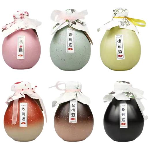 桂花酒青梅酒桃花酒低度女士发酵酒古风甜果酒礼盒现货新款新品伴手礼 商品图4