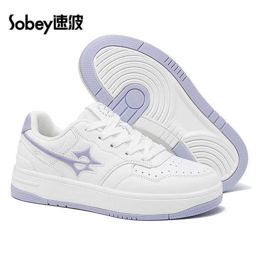 sobey速波超轻耐磨皮质板鞋 | 男女同款、时尚舒适、休闲百搭 商品图2