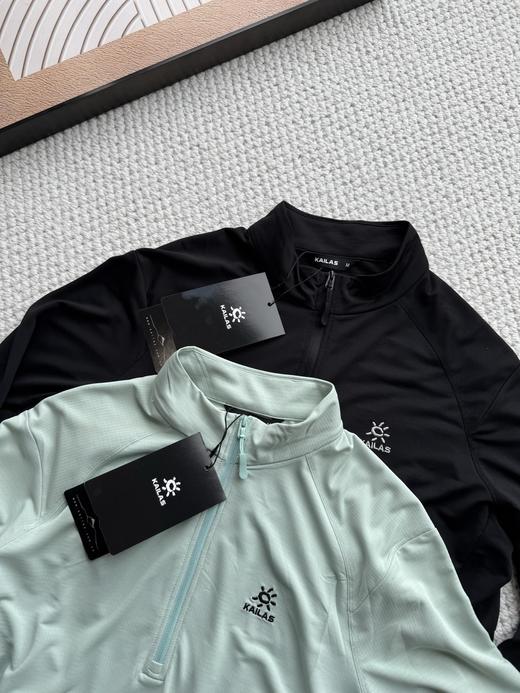 点此购买 凯乐石春季男士半拉链速干透气吸湿排汗功能长袖T恤 lhy 341269 商品图10