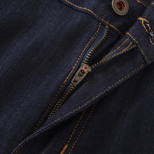 GXG男装26夏季复古水洗简约百搭舒适亲肤日常通勤锥形男式牛仔裤K&C 商品图9