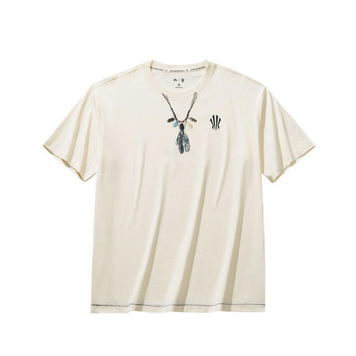 安踏凯里·欧文系列丨纯棉潮流美式短袖男女同款运动t恤172621106 商品图3