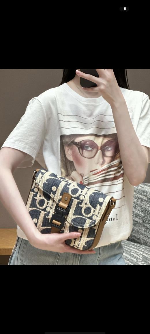 迪奥  眼镜女孩印花短袖T恤 白色 男女同款（DY） 商品图3