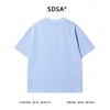SDSA夏季新款男士痞帅简约撞色波点圆领短袖T恤简约休闲百搭上衣 商品缩略图4