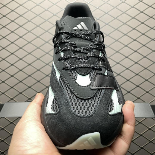 春季特惠💰340 Mercedes AMG Petronas Formula One Team x AD 阿迪 Light Blaze 梅赛德斯奔驰AMG联名款 网面透气跑步鞋 商品图8