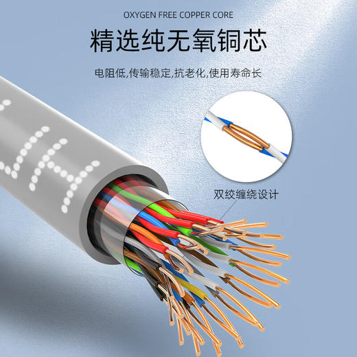 爆款★热销【 室外HYA@大对数】国标大对数室内电缆通信电话电缆HYA5对10 20 25 30对50 100对200无氧铜芯HYV0.4/0.5通信大对数电缆电话线缆 商品图6