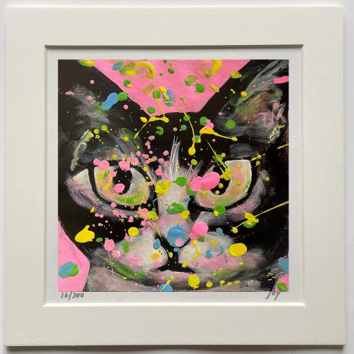 喵内版画 怒放猫bj 商品图0