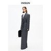 INSUN恩裳商务风肌理感直筒羊毛西裤 商品缩略图3