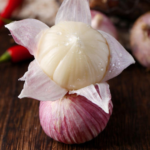大理紫皮独头蒜|山人优选，新鲜采挖发货，蒜肉鲜嫩 商品图1