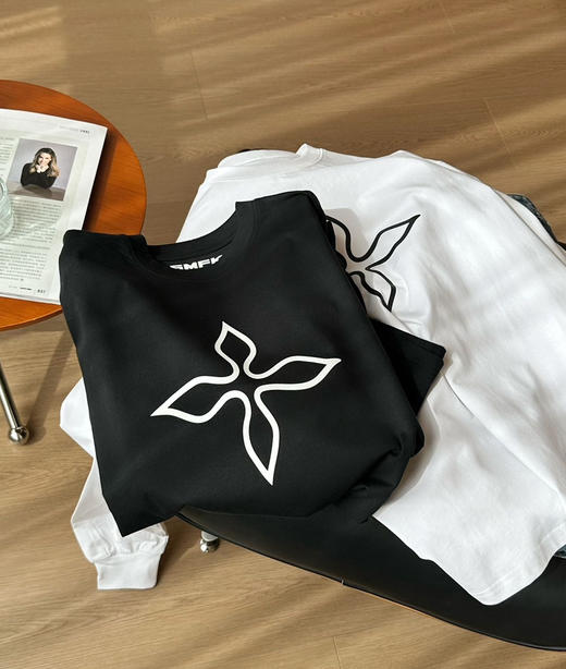 🔥预售SMFK时髦十字标卫衣2.26 商品图7