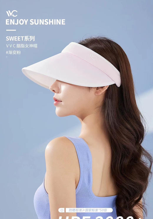 vvc原单正品彩虹遮阳帽太阳帽 商品图8