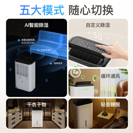 【大面积适用】Bestherm百斯腾全屋循环强排净化除湿一体机C5 商品图4