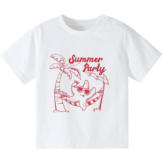 【实体店同款】男童圆领短袖针织衫夏季新款安奈儿童装XB621160 商品图6