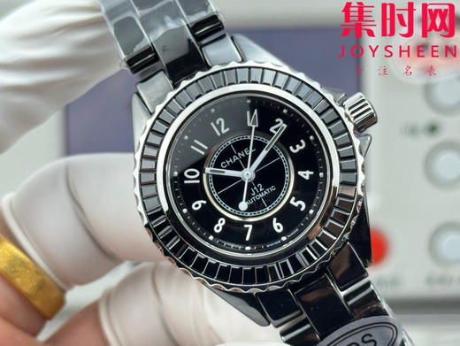 YYDS香奈儿 J12陶瓷系列 T钻圈 33mm透底机械 钻圈款 女士腕表 商品图3
