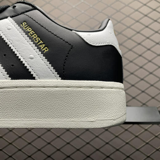 春季特惠💰360 AD 阿迪 Superstar XLG 金标 贝壳头厚底款低帮休闲板鞋 商品图3