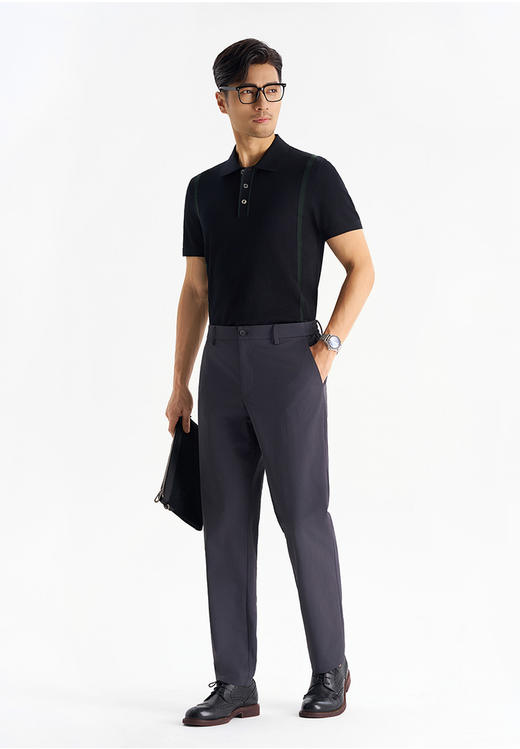 【大师37】26年新品桑蚕丝polo衫265D7P946S【门店同款】 商品图9