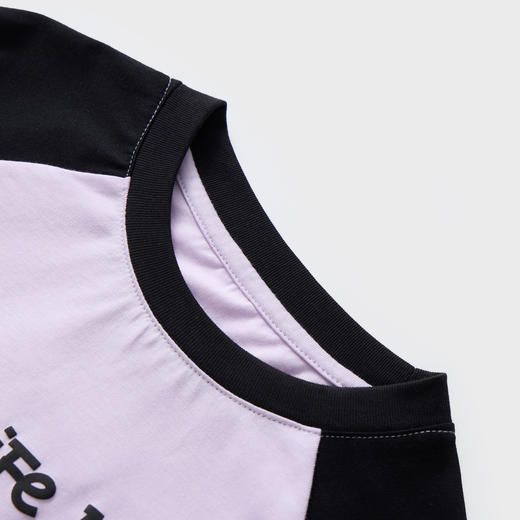 【秒2】【MQD】童装女大童26春季新款儿童学院风卡通印花拼接打底内搭长袖T恤 商品图2