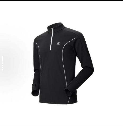 点此购买 凯乐石春秋季男女款半拉链立领拇指孔运动跑步长袖T恤 LL 341280 商品图6