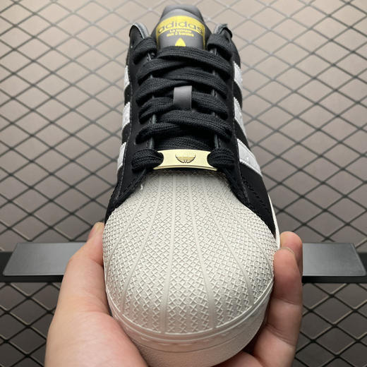 春季特惠💰360 AD 阿迪 Superstar XLG 金标 贝壳头厚底款低帮休闲板鞋 商品图8