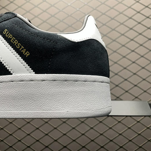 春季特惠💰360 AD 阿迪 Superstar XLG 金标 贝壳头厚底款低帮休闲板鞋 商品图4
