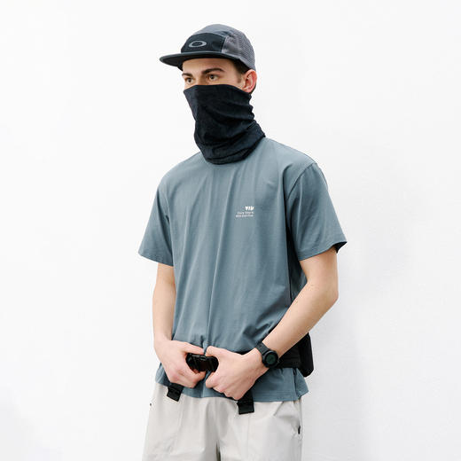 714street反光印花7A抗菌吸湿速干运动短袖男2026夏季凉感防晒T恤 商品图2