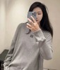 重磅渠道   loew刺绣圆领棉TEE  宽松OS版长袖T恤 男女同款 商品缩略图2