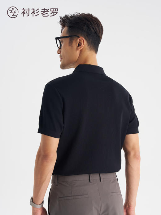 【大师35号】纯色海鸥领短袖polo衫265D7P943S[门店专款]链接3 商品图6