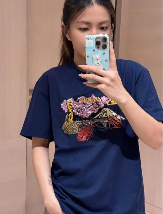 驴家25ss联名雪景刺绣短袖T恤（DY） 商品图10