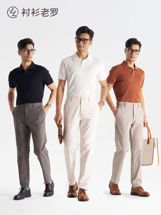 【大师35号】纯色海鸥领短袖polo衫265D7P943S[门店专款]链接3 商品图7