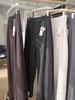 二店y 【3070】 醋酸羊毛毛呢裤 700g 柔软垂感直筒高腰阔腿裤 商品缩略图0