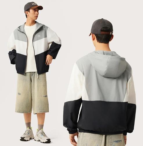 李宁男女同款防晒冰感舒适宽松运动风衣AFDV609-2 商品图0