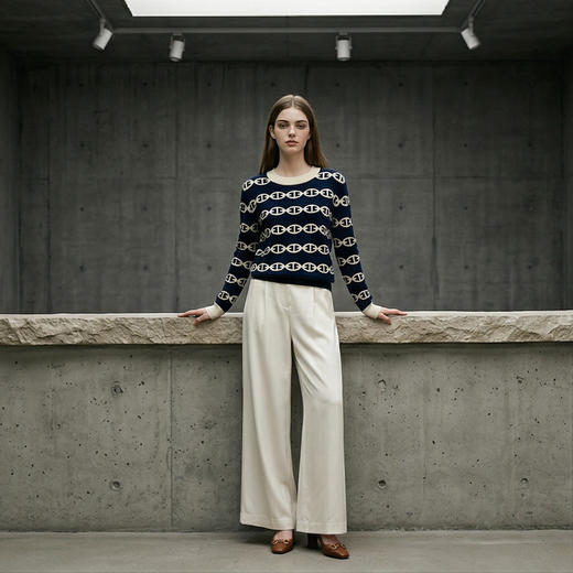 PALUOPO/PL圆领女衫ET20038R-C/约重275g帕罗 商品图8