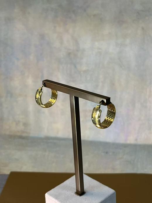 【银镀金系列开春大上新】闪耀 美丽 夺目的耳扣来啦~最百搭的那款耳扣 她必须拥有姓名 耳饰耳环耳扣耳朵耳钉 珠宝饰品 商品图1