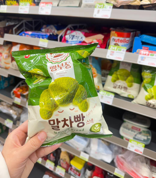 农心面包形膨化（抹茶味） 商品图0