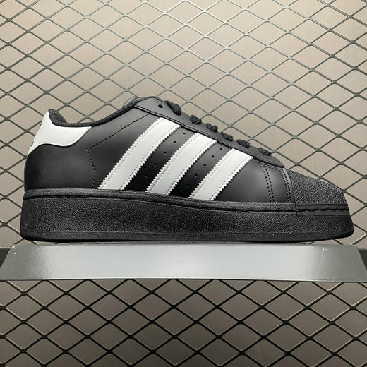 春季特惠💰360 AD 阿迪 Superstar XLG 金标 贝壳头厚底款低帮休闲板鞋 商品图2