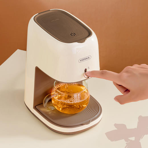 【积分兑换】康佳 KKFJ-2501M 美式咖啡机滴漏式咖啡机 家用小款胶囊咖啡机250ml 茶水分离茶咖两用干烧保护 商品图1