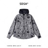 26CS45SDSA男装2026新款高贵轻奢时尚百搭撞色花卉拼接连帽衬衫外套百搭 商品缩略图5