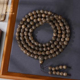 天然文莱软丝沉香/12.7mm*108颗/87.1克/SP4936