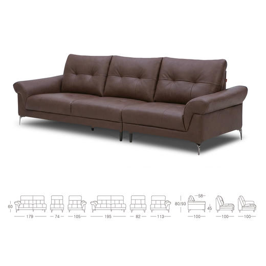 顾家家居整装中古风布艺沙发KZ.1089B斯卡拉 商品图10