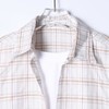 2645SDSA男装2026新款高贵轻奢众设计感格纹衬衫前短后长设计套头衬衣 商品缩略图2