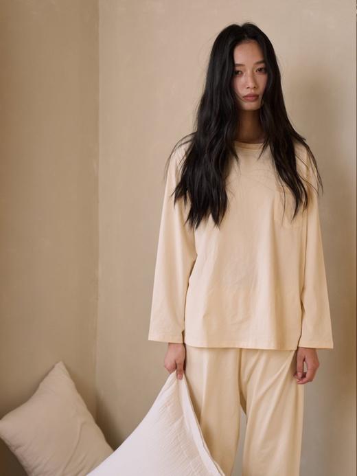 【多妈团购 无印家居风拼色家居服9841】超柔软，穿上都舍不得脱~93.9%棉，吸湿透气，细腻清爽，宽松剪裁，身材包容性绝了-连横 商品图8