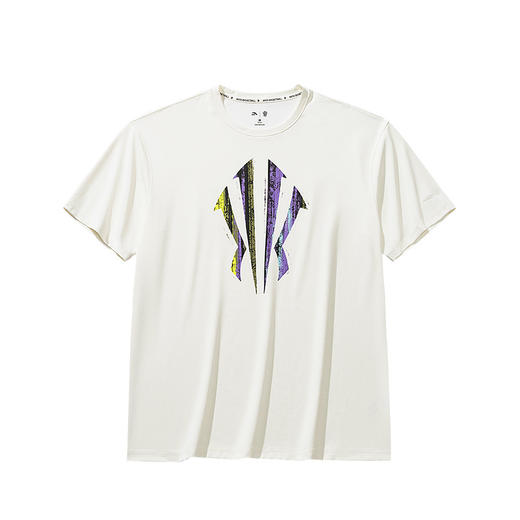 安踏凯里·欧文系列丨冰丝运动短袖男女同款夏季宽松t恤172621109 商品图4