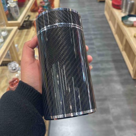 泉盛碳纤维办公杯白铬 商品图2