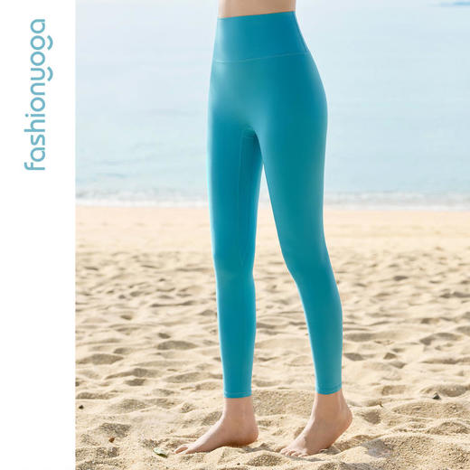 凡圣瑜伽基础薄裸感九分裤 FC14936 商品图8