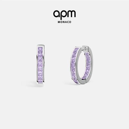 【不退不换，介意勿拍】APM Monaco 耳饰  AE16801LAP-F 商品图0