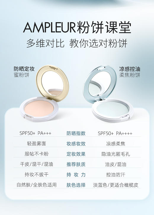 Ampleur 四款防晒+两款粉饼自由选择 商品图9