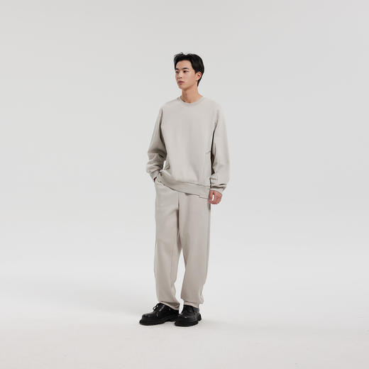 MODE COMMUTER | MC涤棉平纹针织面料直筒型针织长裤MCF102122A 商品图1