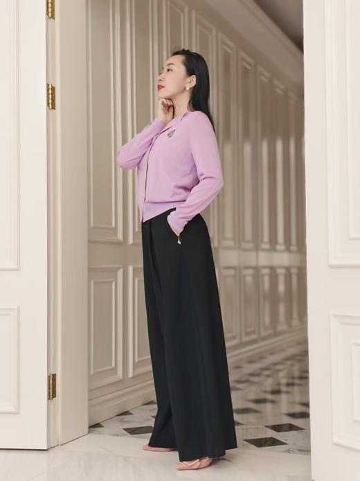 【3.6上新】早春兰时🌸香芋紫羊绒开衫 商品图6