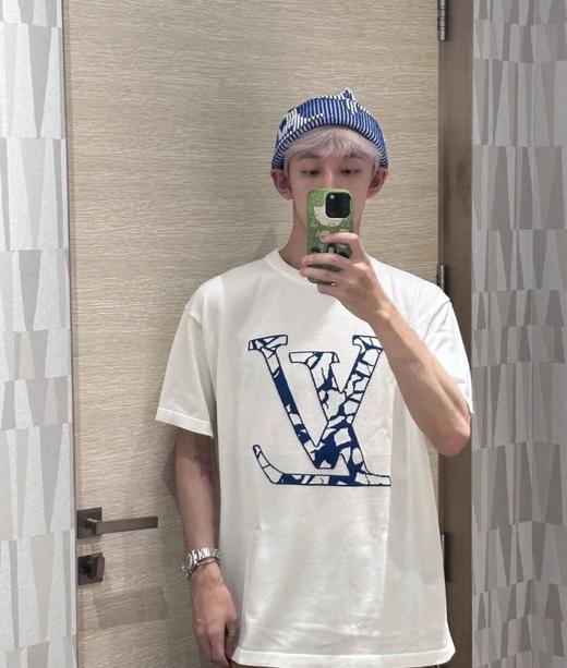 驴家25ss滑雪系列裂纹提花针织短袖（DY） 商品图5